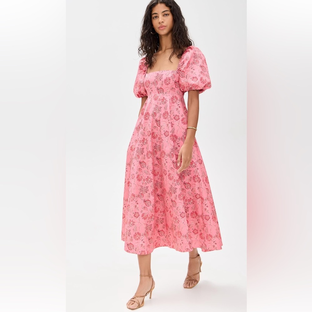 Hill House Matilda Dress - Pink Pimlico *HEMMED*